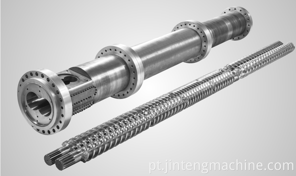 parallel twin screw barrel for pvc profile pipe